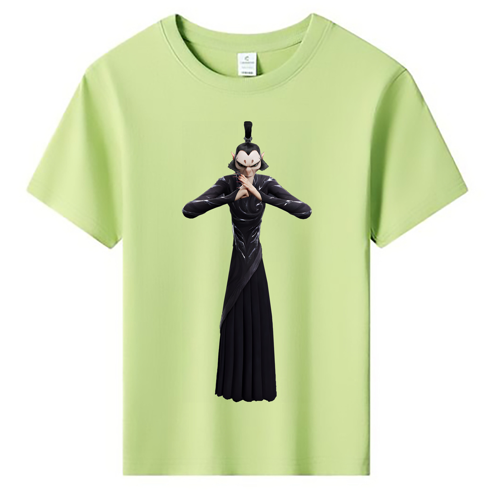 （画像用） Ne Zha 2 ナタ 魔童の大暴れ 綿100％キッズTシャツ（フロントプリント）